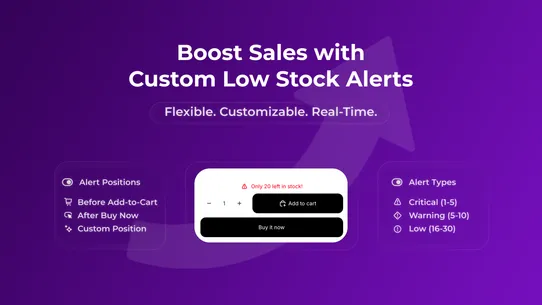 RVNE ‑ Low Stock Alerts screenshot