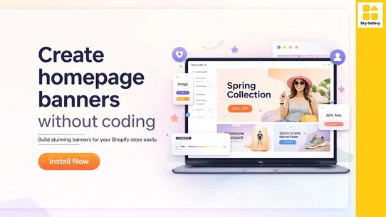 Sky Gallery ‑ Store Design App screenshot