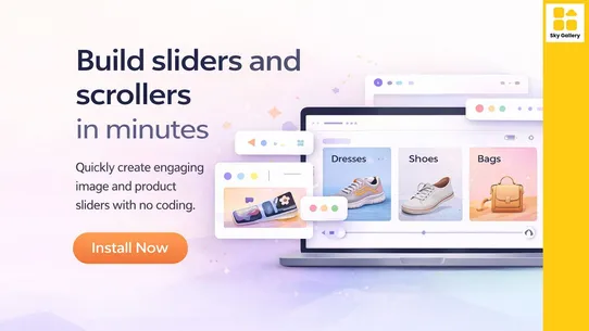 Sky Gallery ‑ Store Design App screenshot