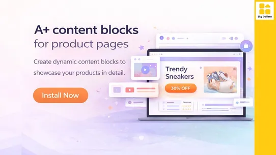 Sky Gallery ‑ Store Design App screenshot