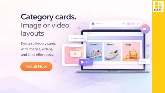 Sky Gallery ‑ Store Design App screenshot