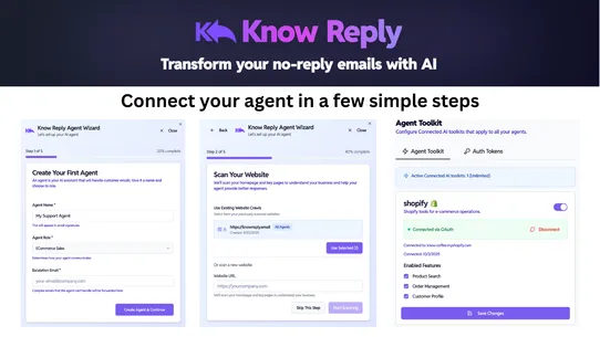 Know Reply‑AI Email Engagement screenshot