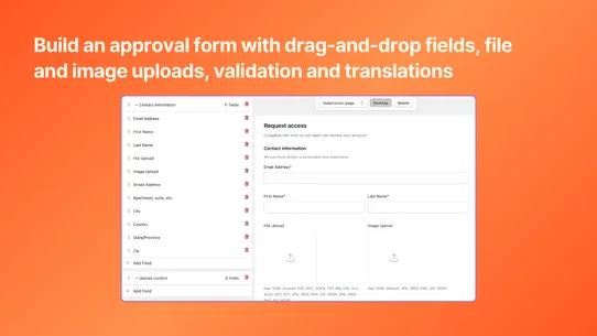 Talon Account Approval screenshot