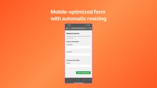Talon Account Approval screenshot