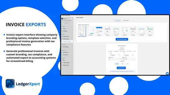 LedgerXport screenshot