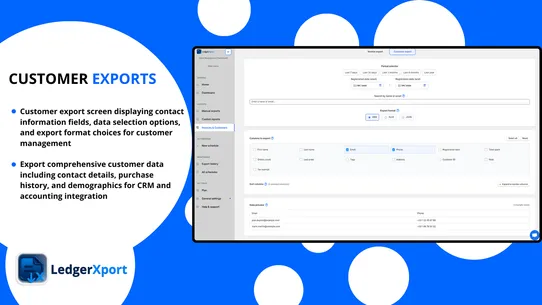 LedgerXport screenshot