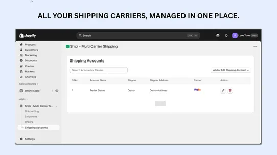 Shipi ‑ Multi Carrier Shipping screenshot