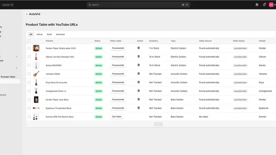 AutoVid Automatic Video Finder screenshot