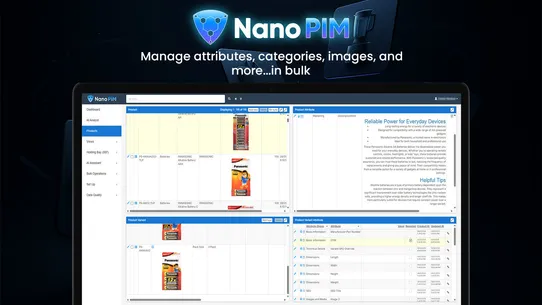 NanoPIM – AI Product Data screenshot