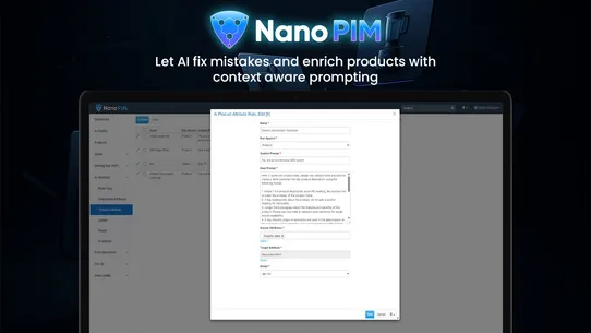 NanoPIM – AI Product Data screenshot