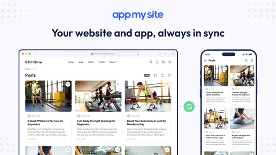 Mobile App Builder | AppMySite screenshot