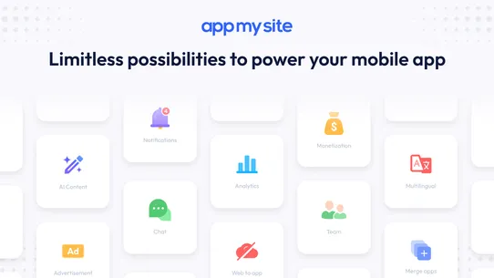 Mobile App Builder | AppMySite screenshot