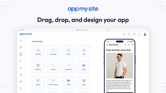 Mobile App Builder | AppMySite screenshot