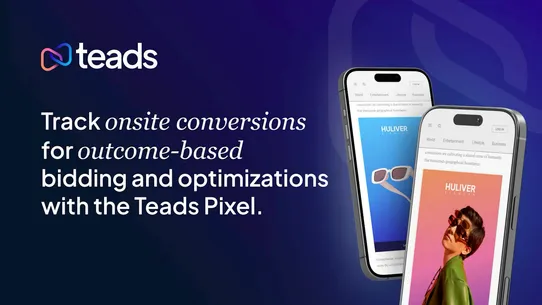 Teads Conversion Pixel screenshot