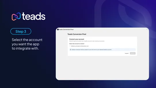 Teads Conversion Pixel screenshot