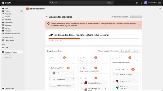 Datcisions Planner screenshot