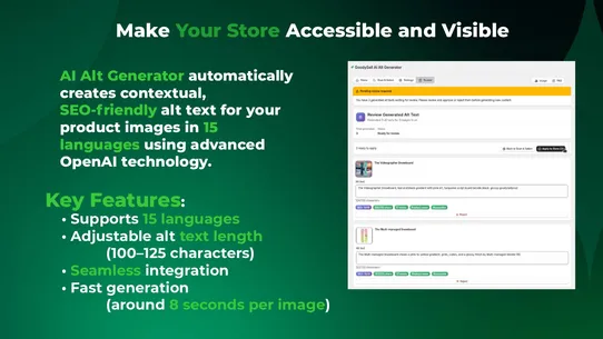 GoodySell: AI Alt Generator screenshot
