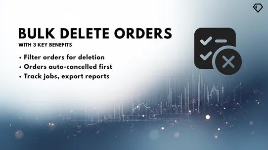 Bulk Delete Orders screenshot