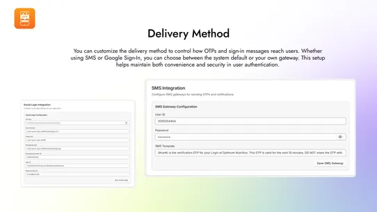 Smart Quick login screenshot