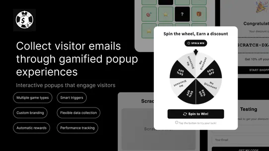 Superpop: Spin to Win Popup screenshot