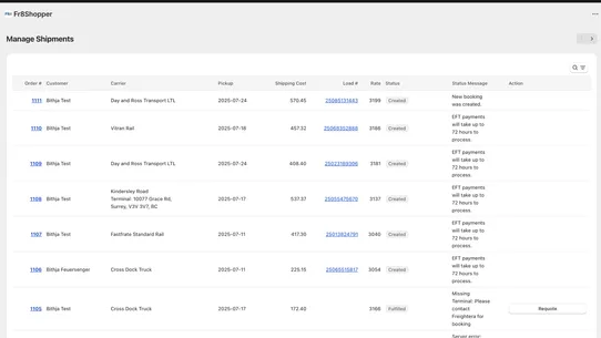 FR8Shopper | Freight Platform screenshot