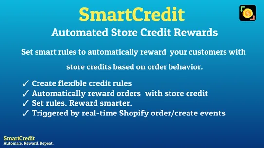 SmartCredit : store credit screenshot