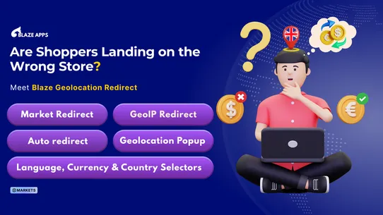 Geolocation Redirect Blaze screenshot