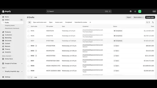 All EDI Orders. One Platform. screenshot