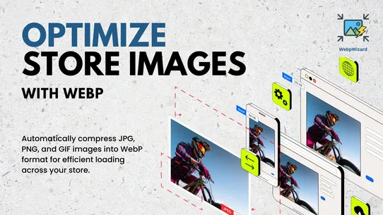 WebP wizard image optimizer screenshot