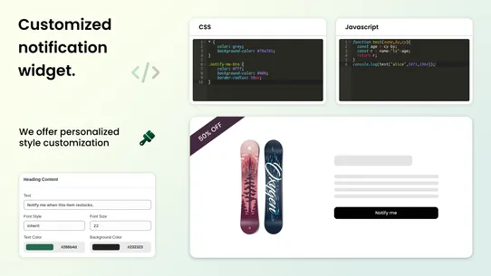 Stok: Back In Stock Alert screenshot