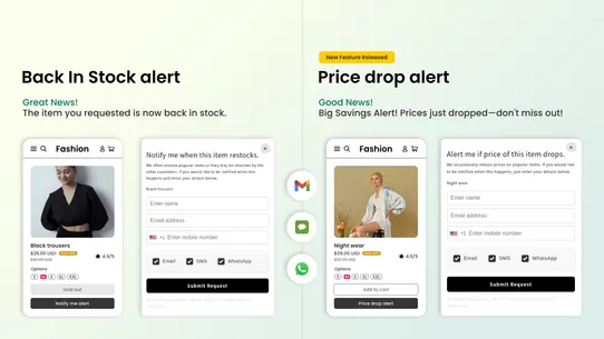 Stok: Back In Stock Alerts screenshot