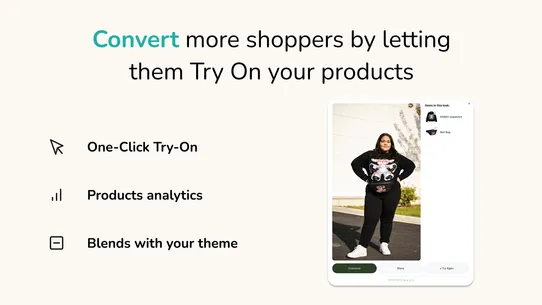 Uwear: One Click Try‑On screenshot