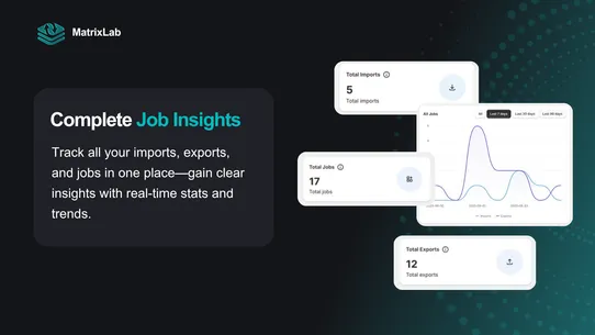 MatrixLab — Export and Import screenshot