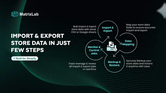 MatrixLab — Export and Import screenshot