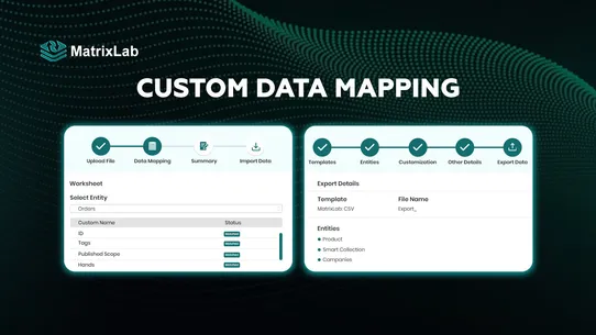 MatrixLab — Export and Import screenshot