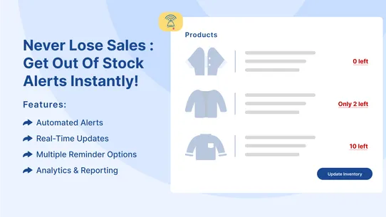 Notim: Back In Stock+Notify Me screenshot