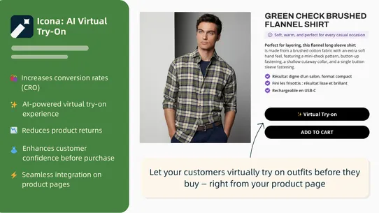 Icona: AI Virtual Try On screenshot
