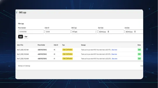 SureDrip ‑ Order Confirmation screenshot