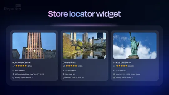 Google Reviews by Reputon screenshot