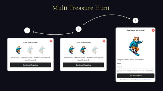 Treasure Quest: Gamified Leads screenshot