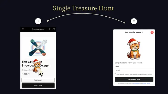 Treasure Quest: Gamified Leads screenshot