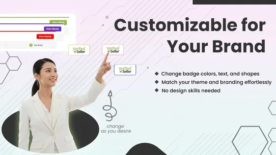 Ecom ‑ Trusted Seller Badges screenshot