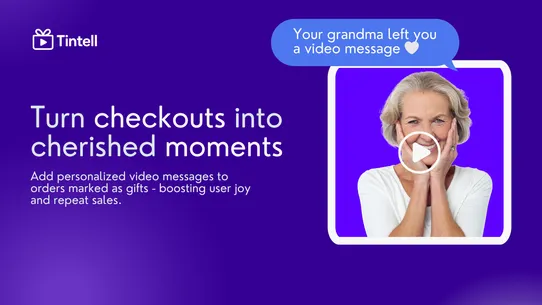 Tintell ‑ Record gift videos screenshot