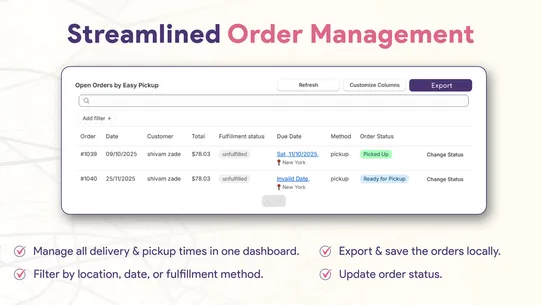 Multiloca Pickup + Delivery screenshot