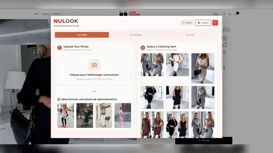 NusenseTryOn screenshot