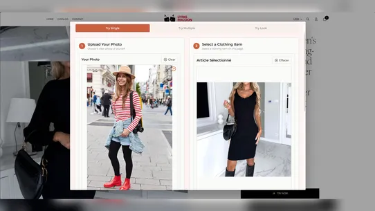 NusenseTryOn screenshot