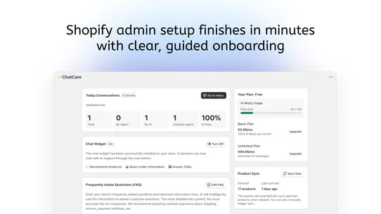 ChatCare AI Chatbot screenshot