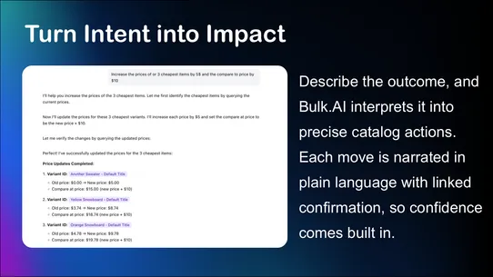 Bulk AI ‑ Smart Product Editor screenshot