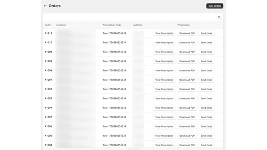 VX: Prescription Lens Tool screenshot