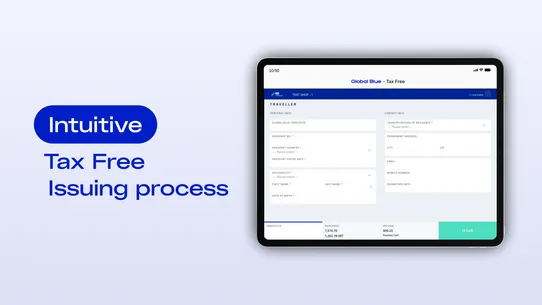 Global Blue Tax Free Connector screenshot
